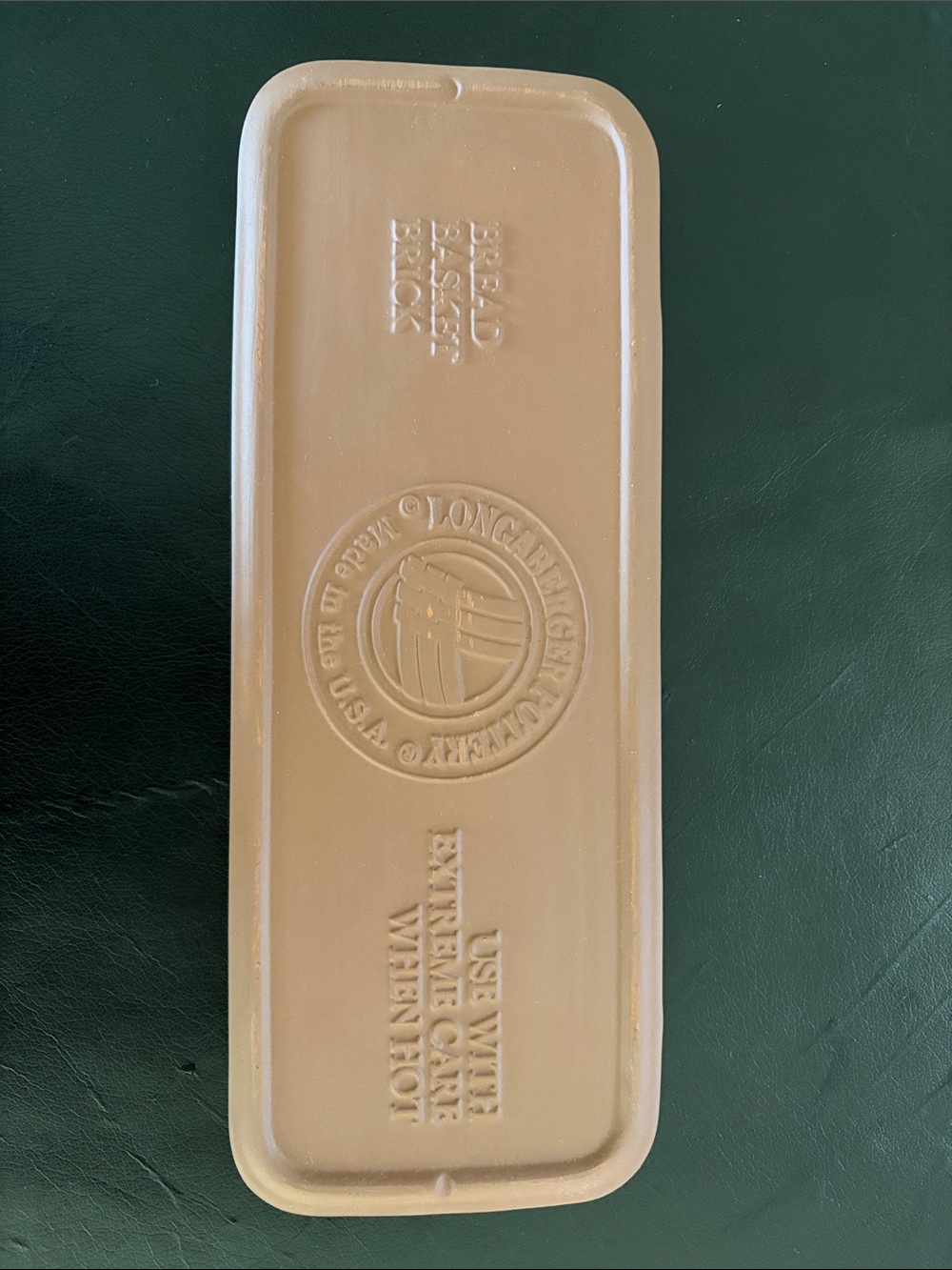 Longaberger Bread Brick 4 1/4” x11”